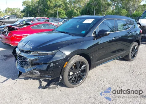 2019 Chevrolet Blazer Rs из США, поврежденный, VIN 3GNKBERS7KS697609